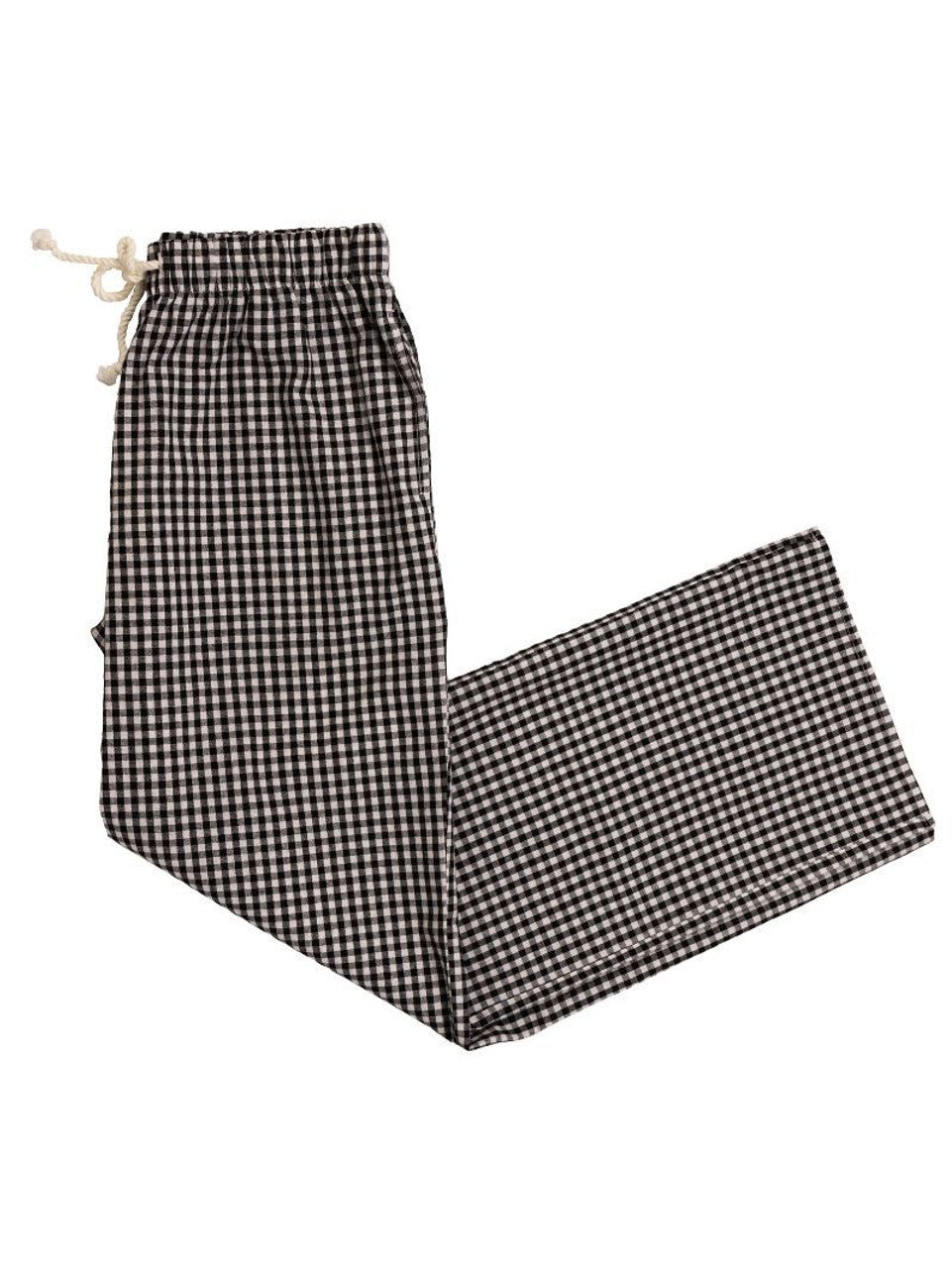 Simply Southern Plaid Pants | Black