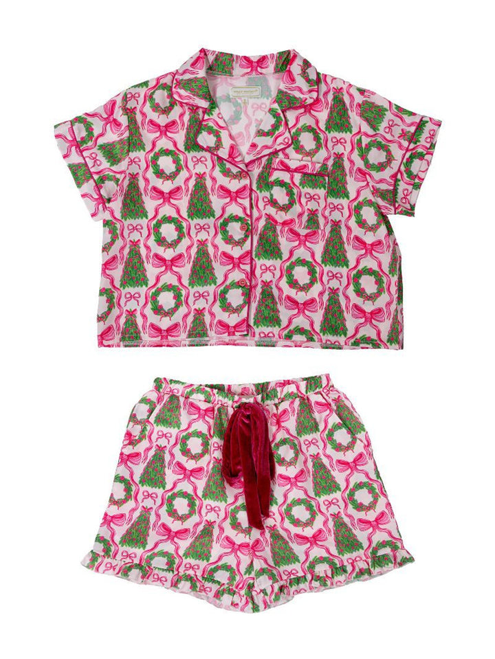 Simply Southern | Pink Bow Christmas Pajamas