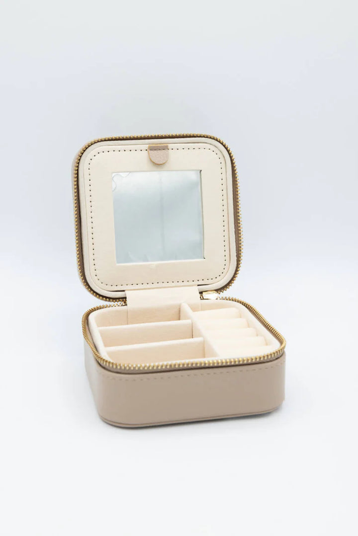 Simply Southern Jewelry Case- Almond