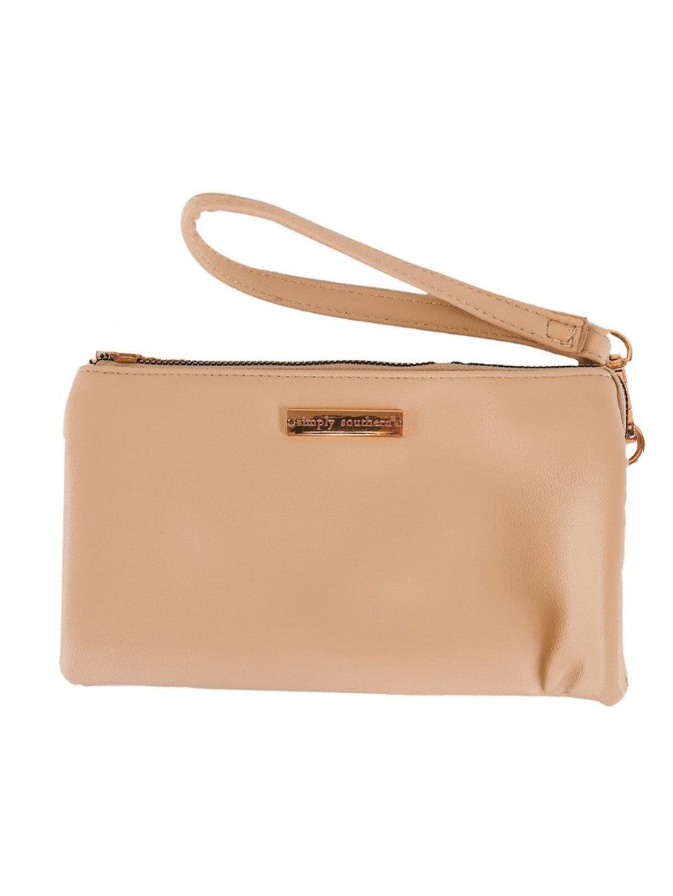 Simply Southern Cream Leather Crossbody
