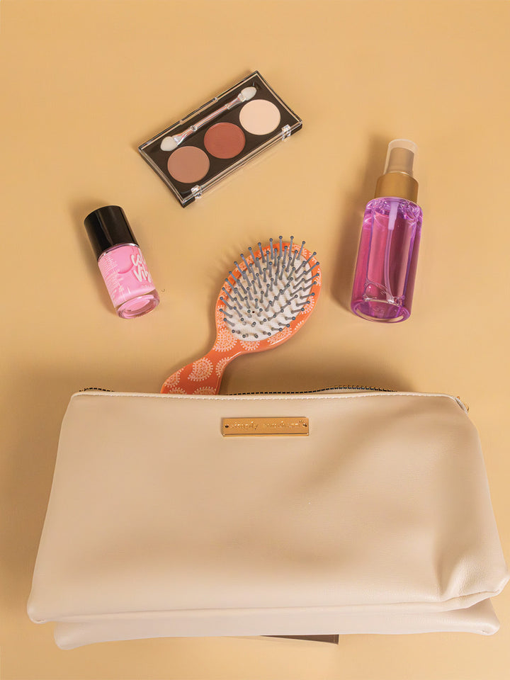 Simply Southern Cream Leather Crossbody