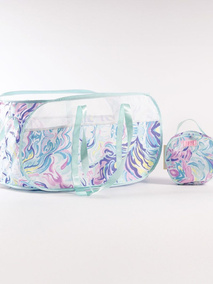 Simply Southern Watercolor Popup Tote