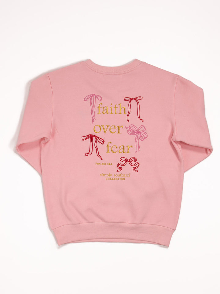 Simply Southern Youth Faith Dilara Crewneck