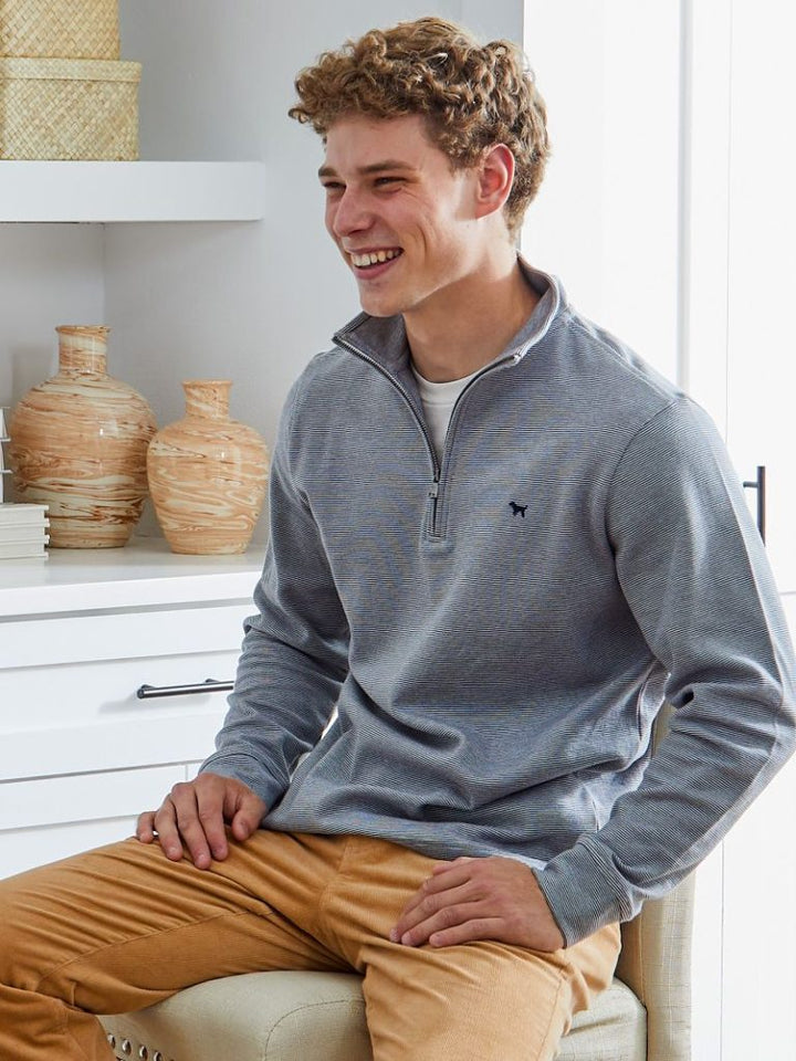 Simply Southern Men's Quarterzip| Gray