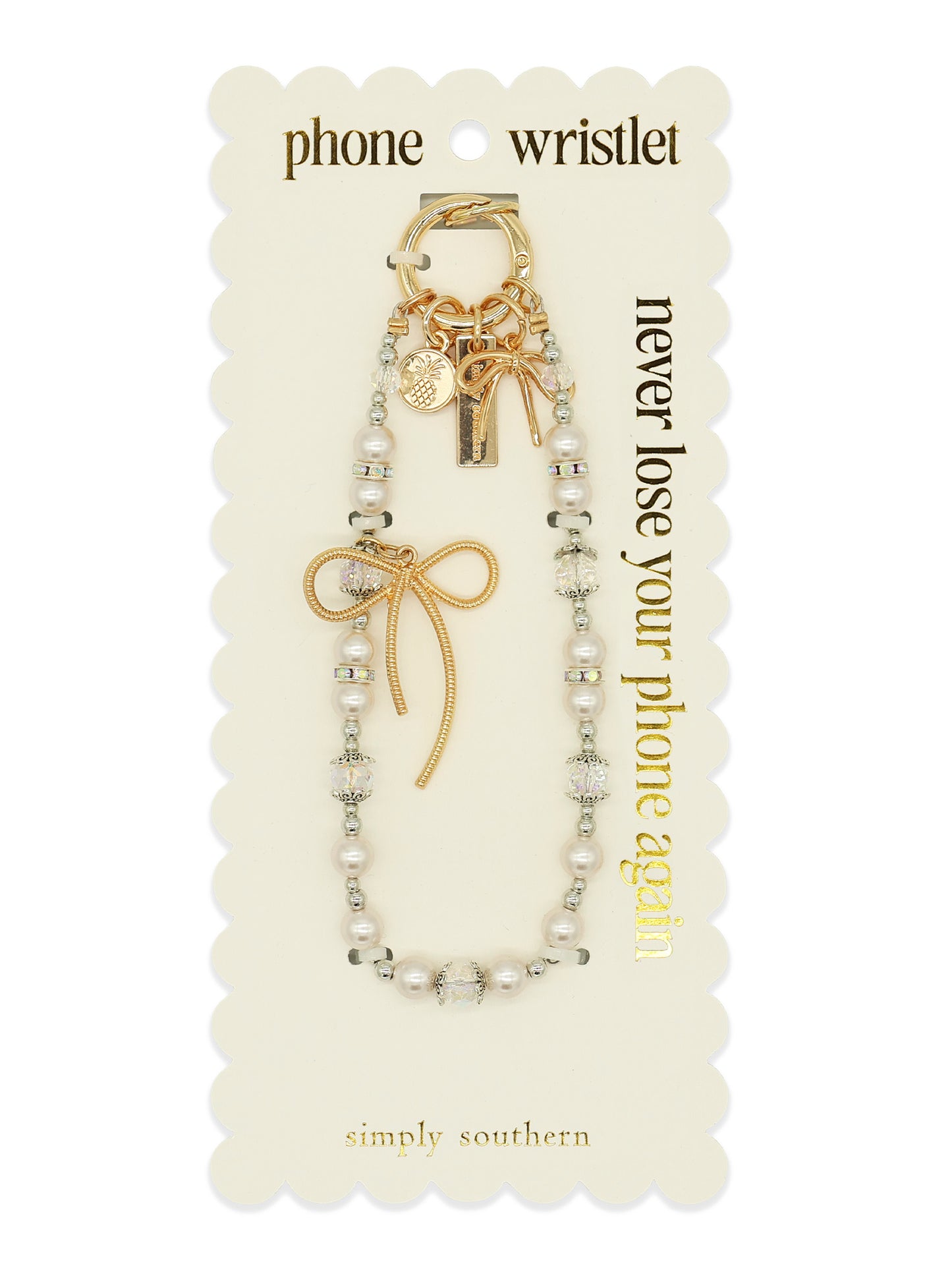 Pearl Phone Wristlet| Simply Southern