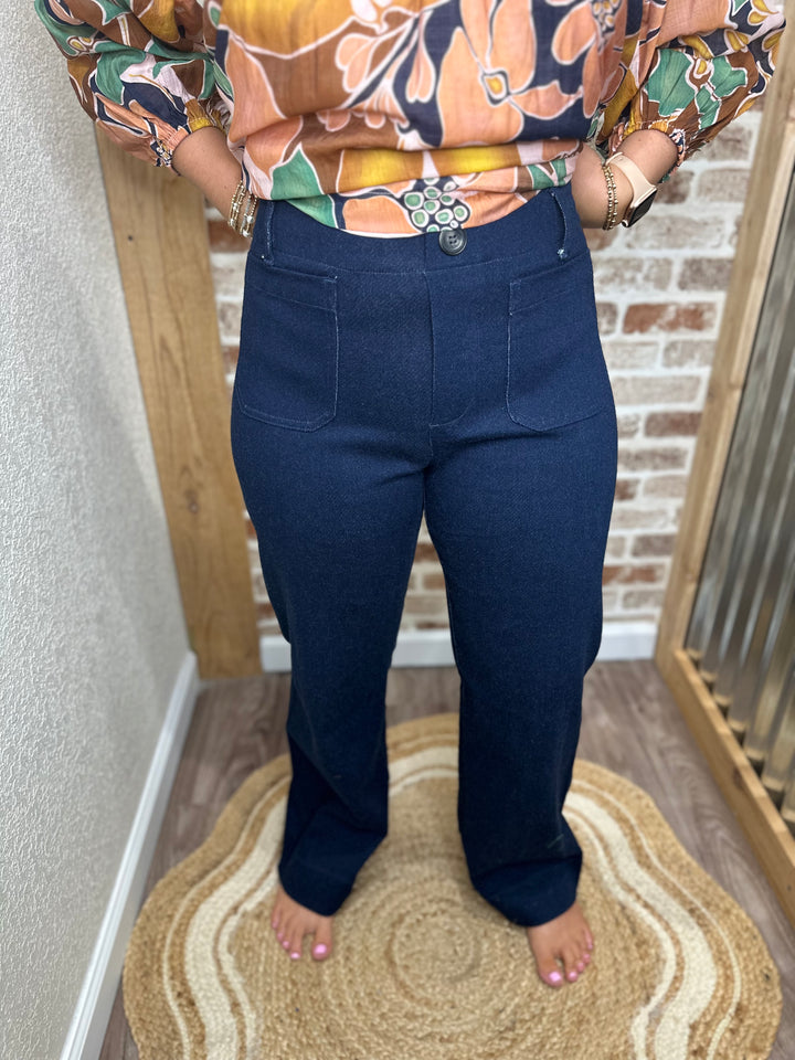 Go The Distance Dark Denim Bottoms