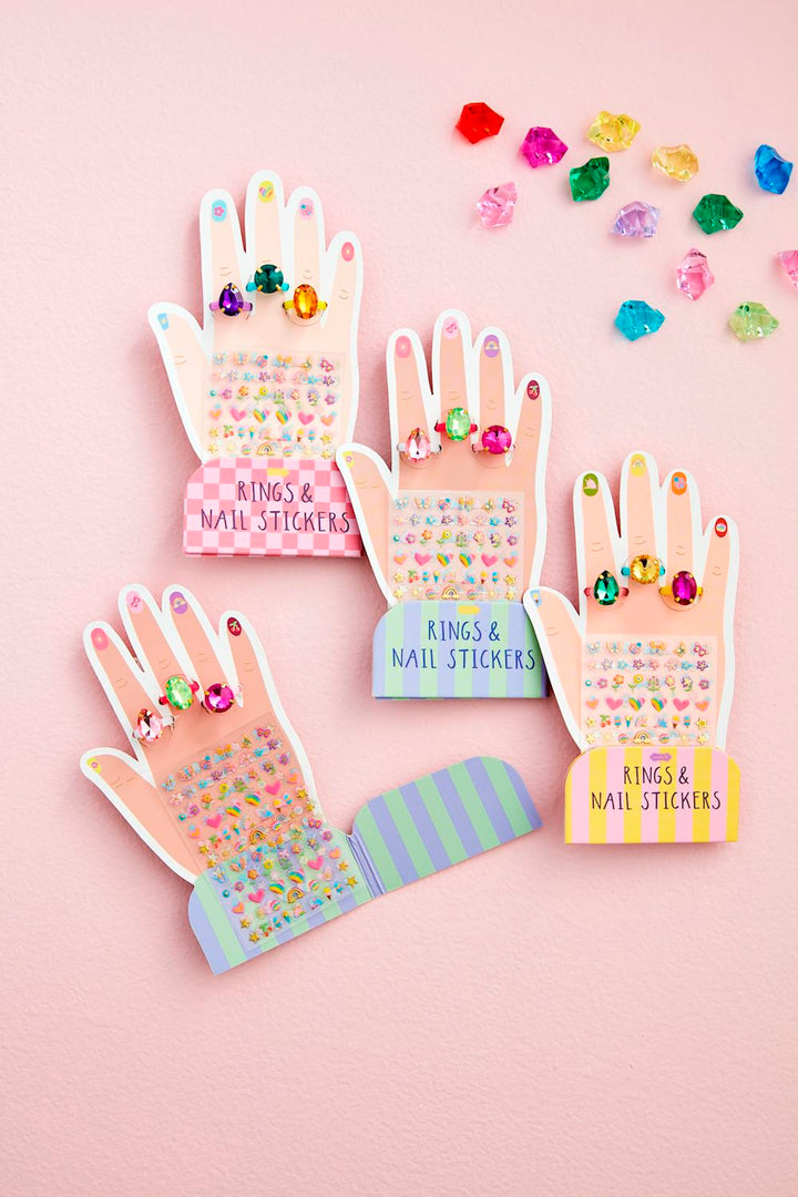 Ring & Nail Sticker Set