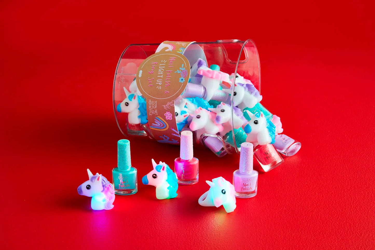 UNICORN NAIL POLISH & RING SET