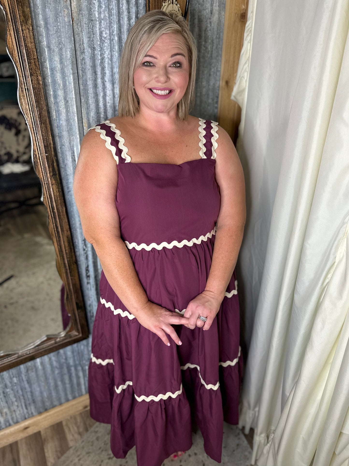 Wine Down Maxi - Curvy