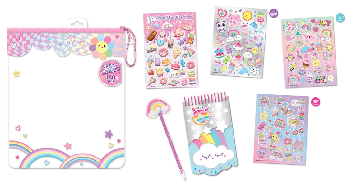 Sticker Portfolio, Rainbow