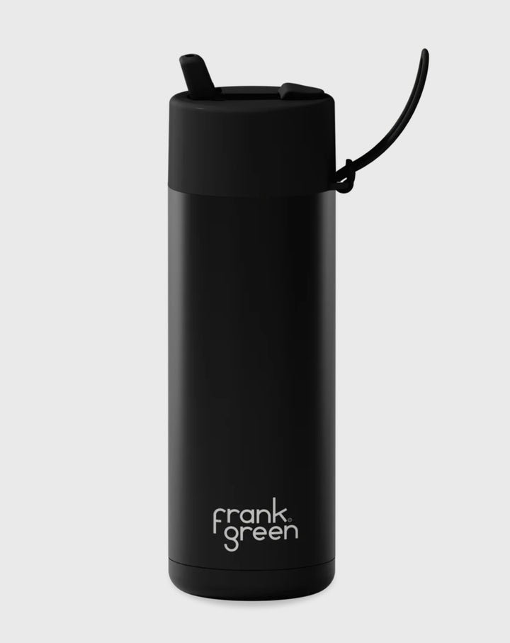 Frank Green 20oz Ceramic Reusable Bottle with Flip Straw Lid