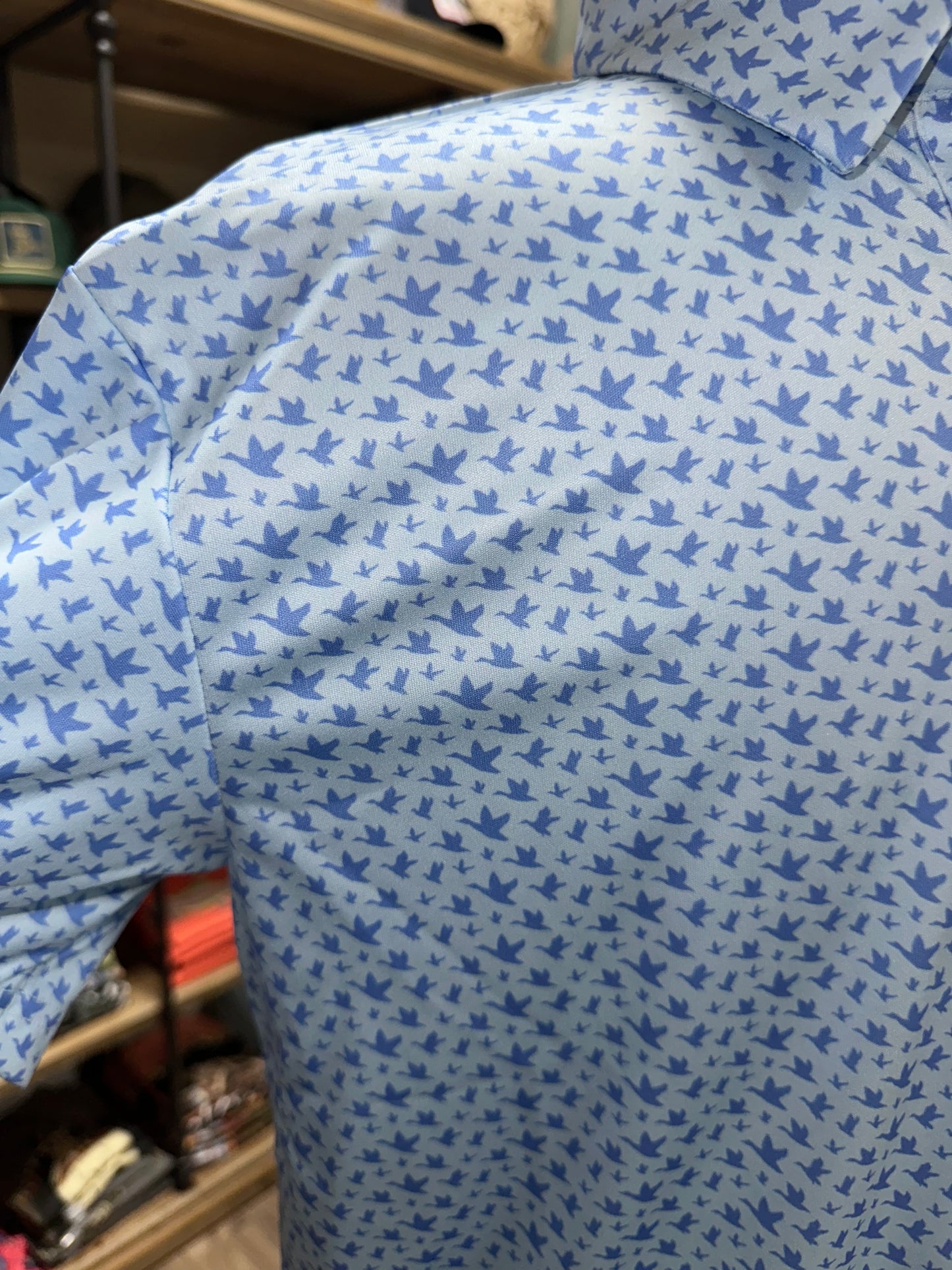 Migration Performance Polo - Blue Sky