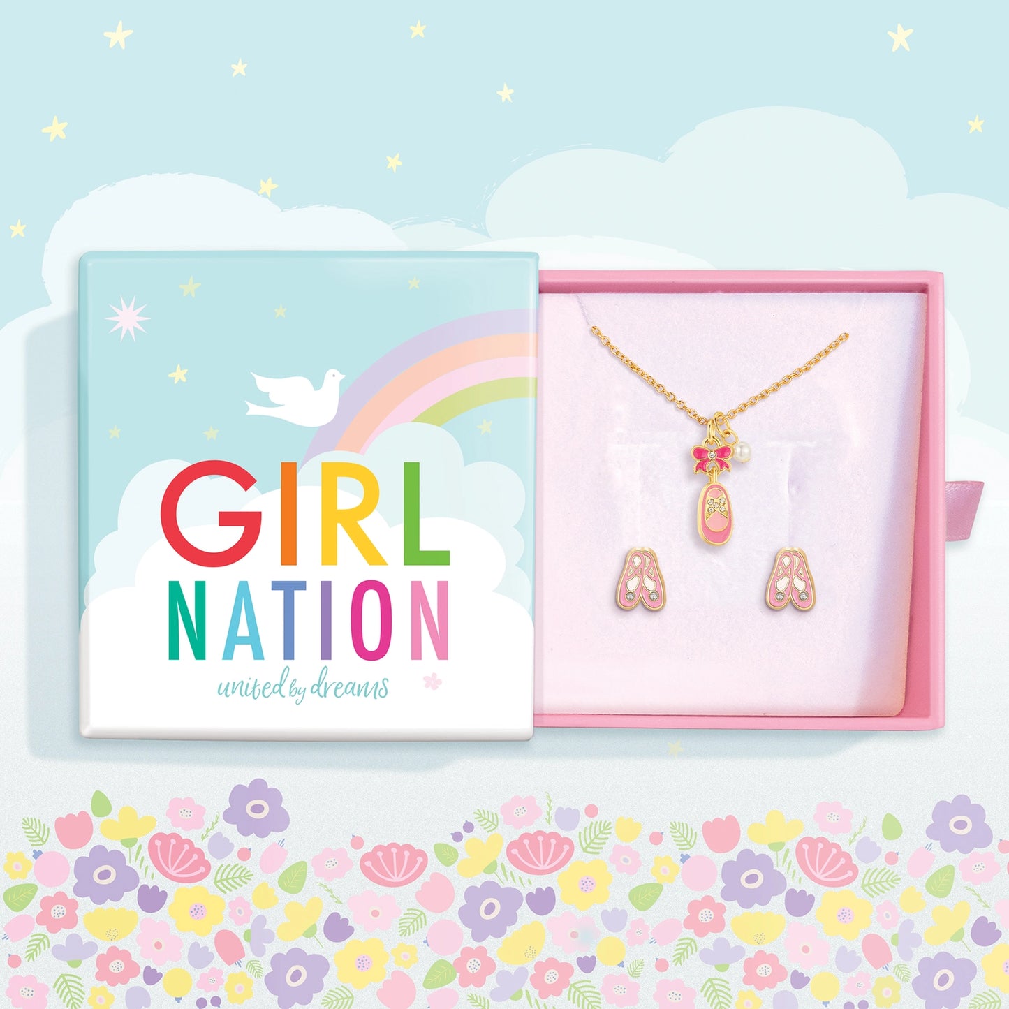 Sweet Petite Necklace and Studs Gift Set