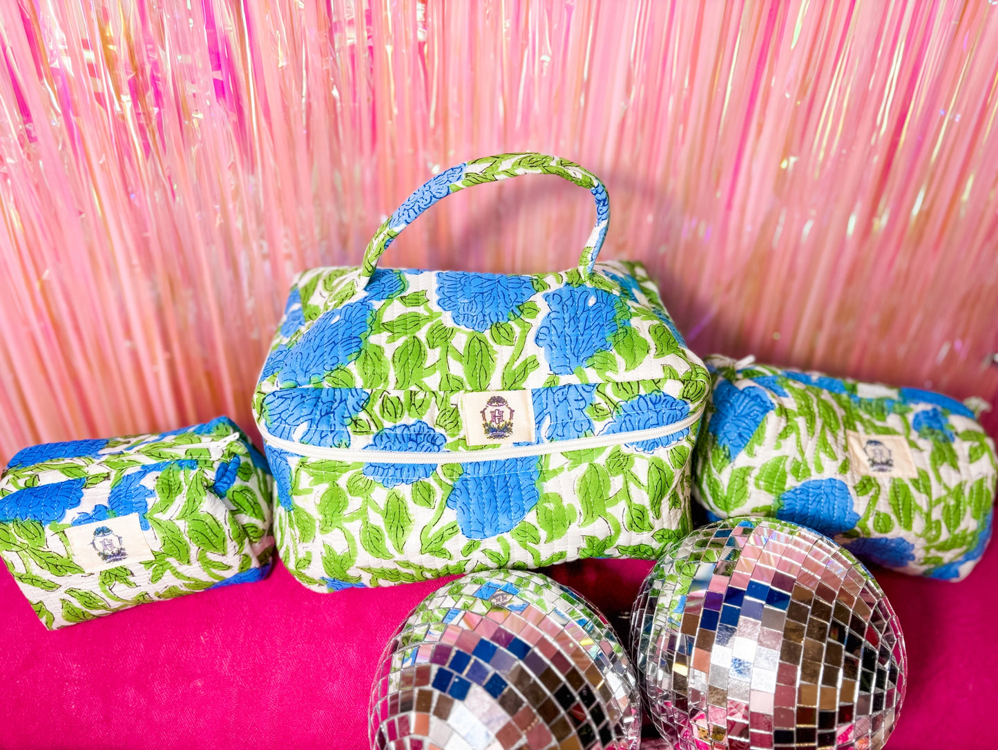 Charleston | Set of 3 Cosmetic Bags