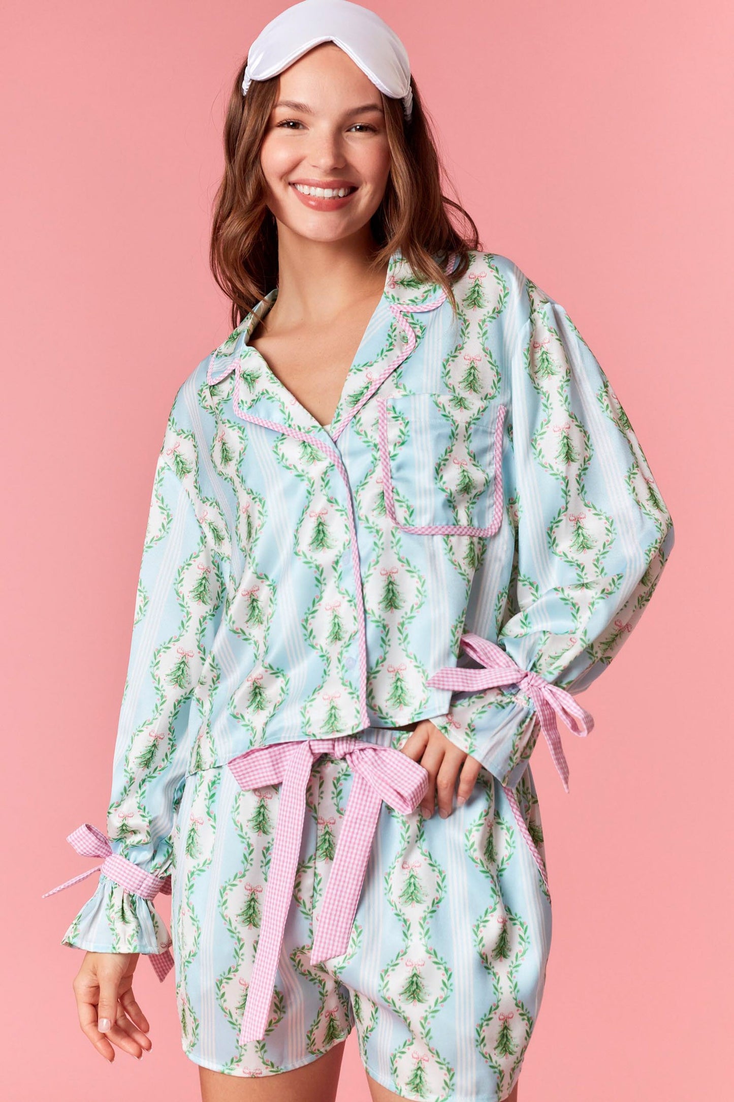 A Preppy Christmas PJ Set