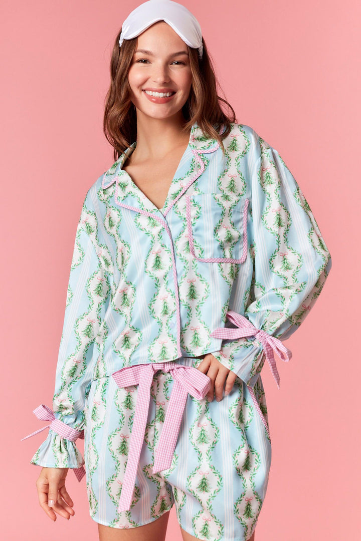 A Preppy Christmas PJ Set