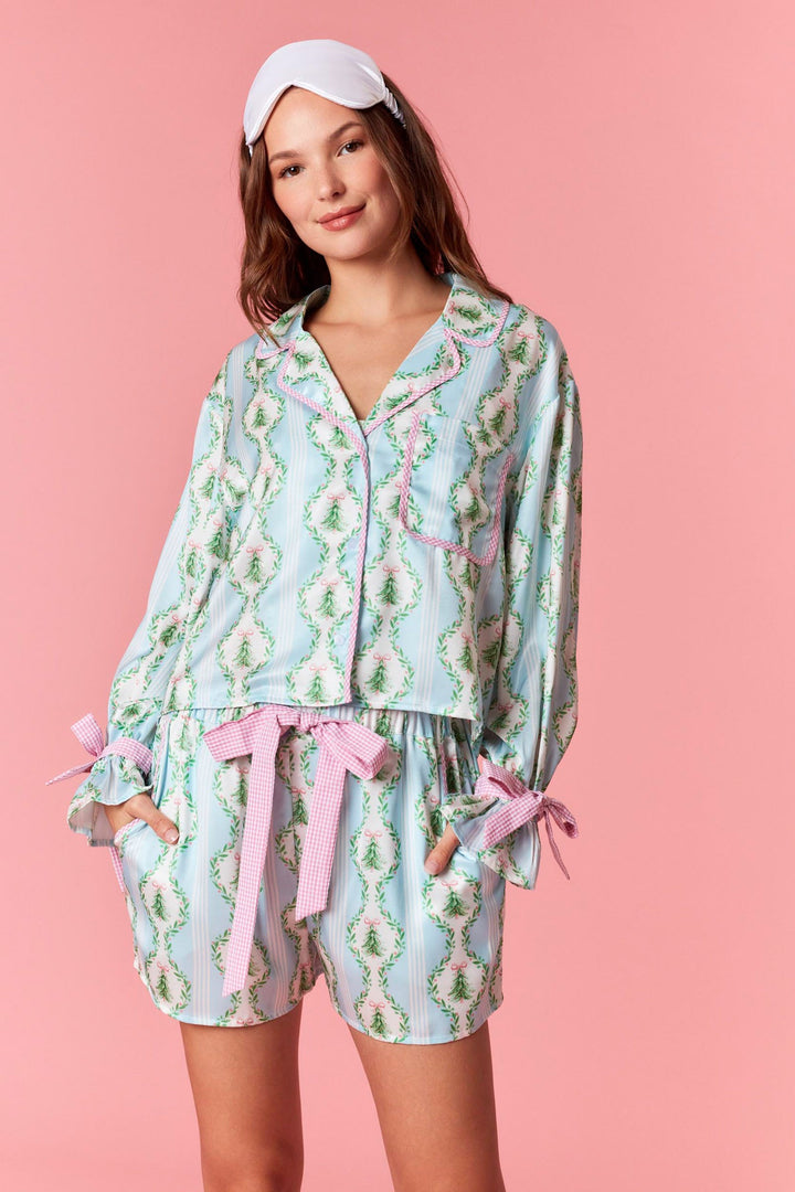 A Preppy Christmas PJ Set