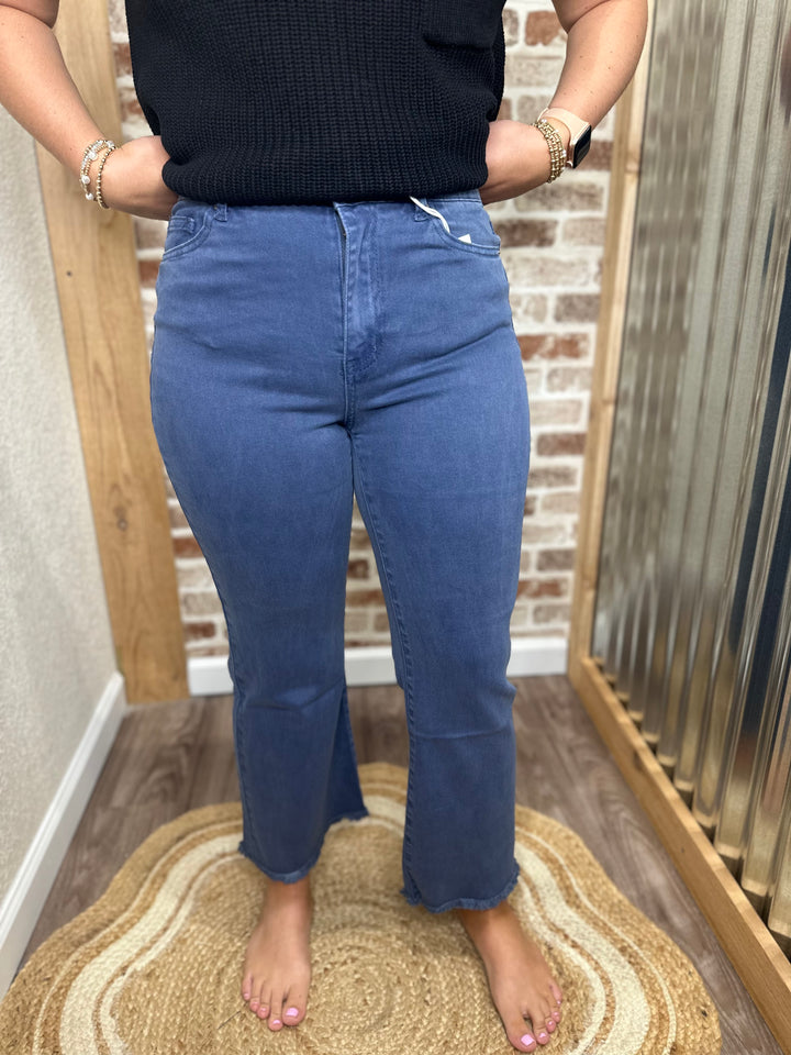 Blackberry| Skye Acid Washed Jeans