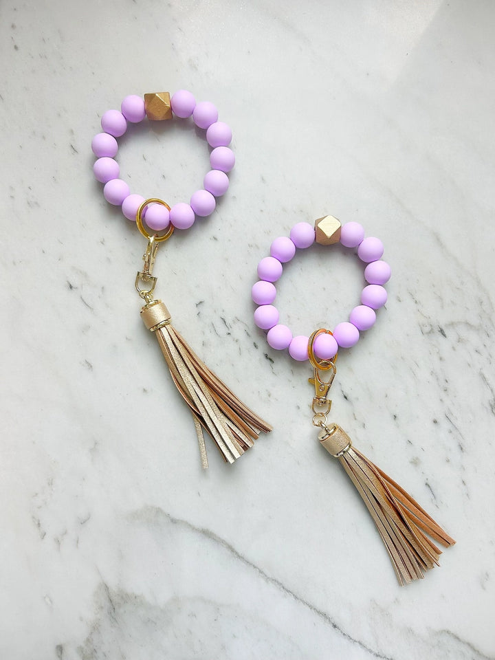 Lilac Wristband Keychain