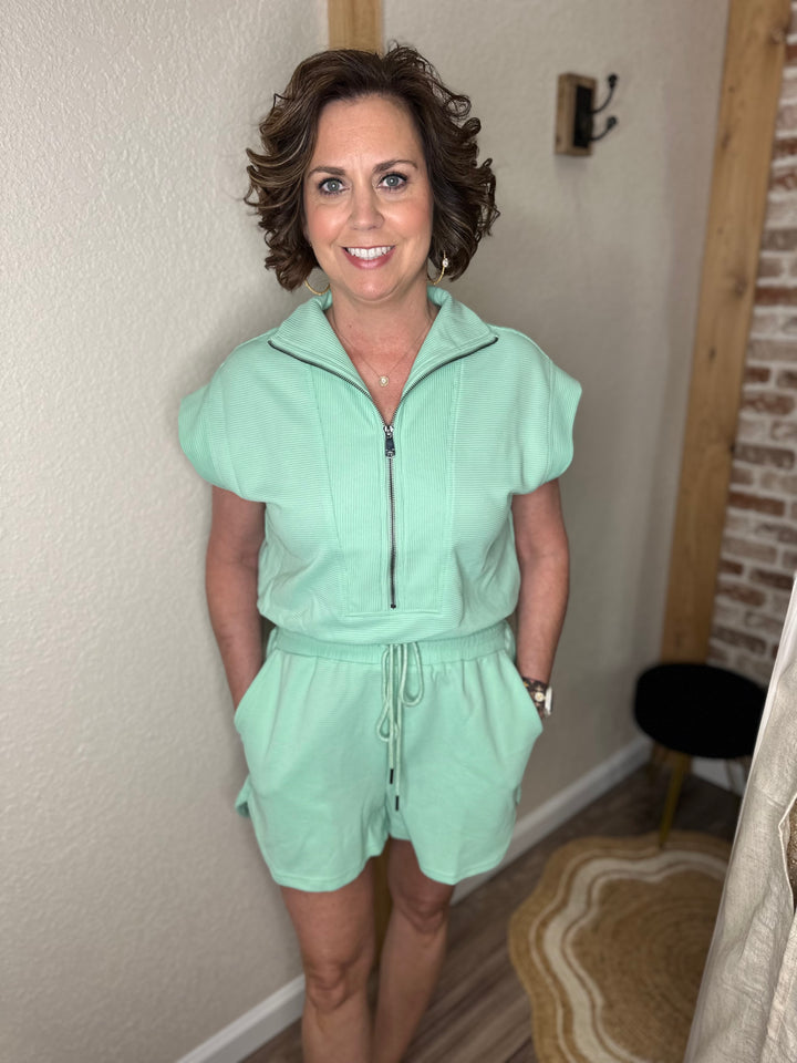 Mint to be Romper
