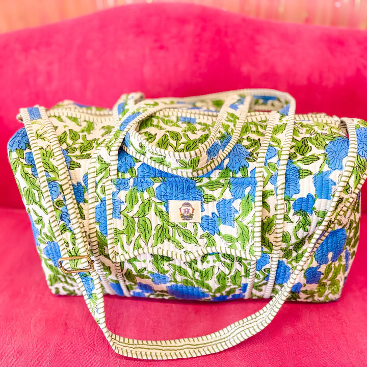 Charleston | Scalloped Quilted Duffle Bag