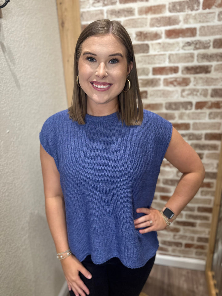 Lana Oversized Crew Neck Top