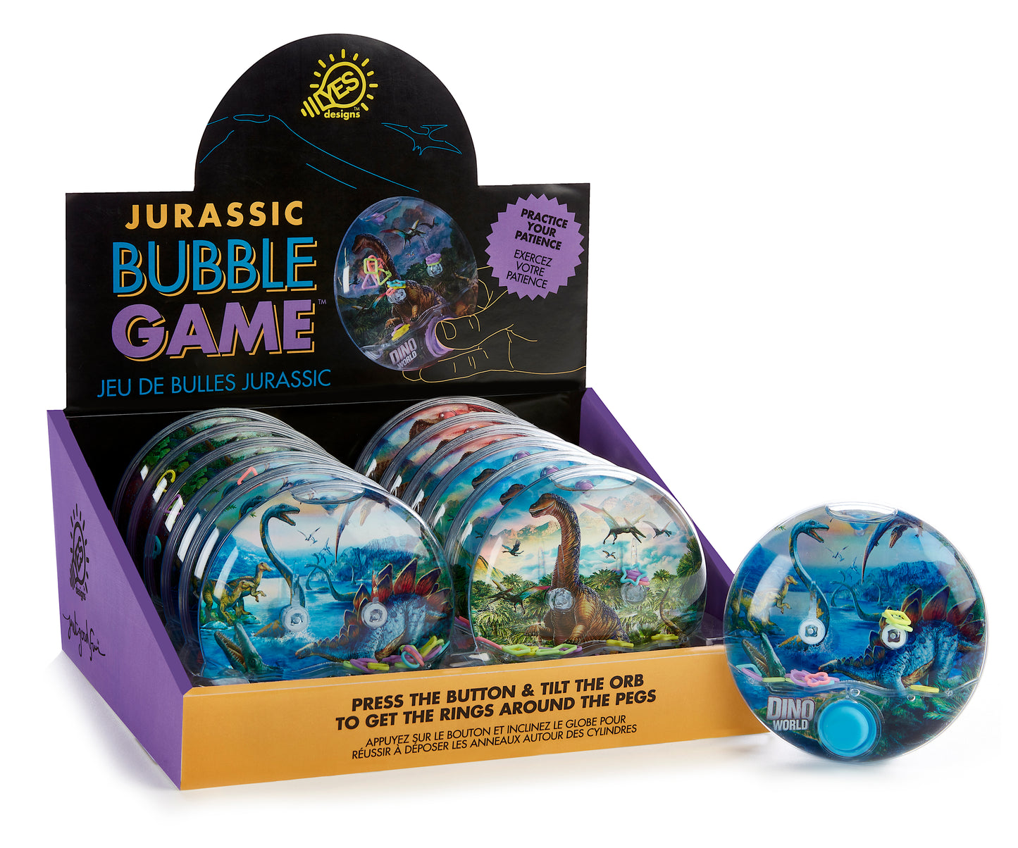 Jurassic Bubble Game