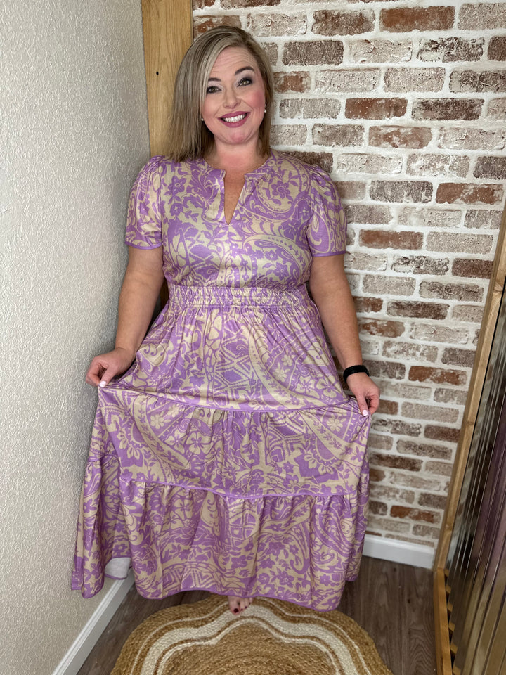 Feeling Fabulous Midi Dress-Curvy