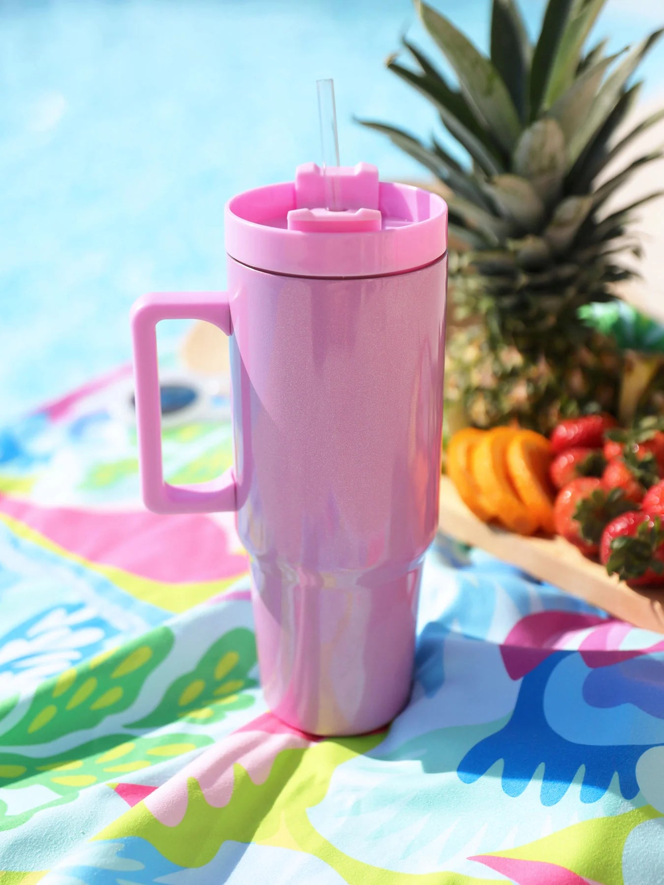 40oz Stainless To-Go Tumbler | Pearlized Purple