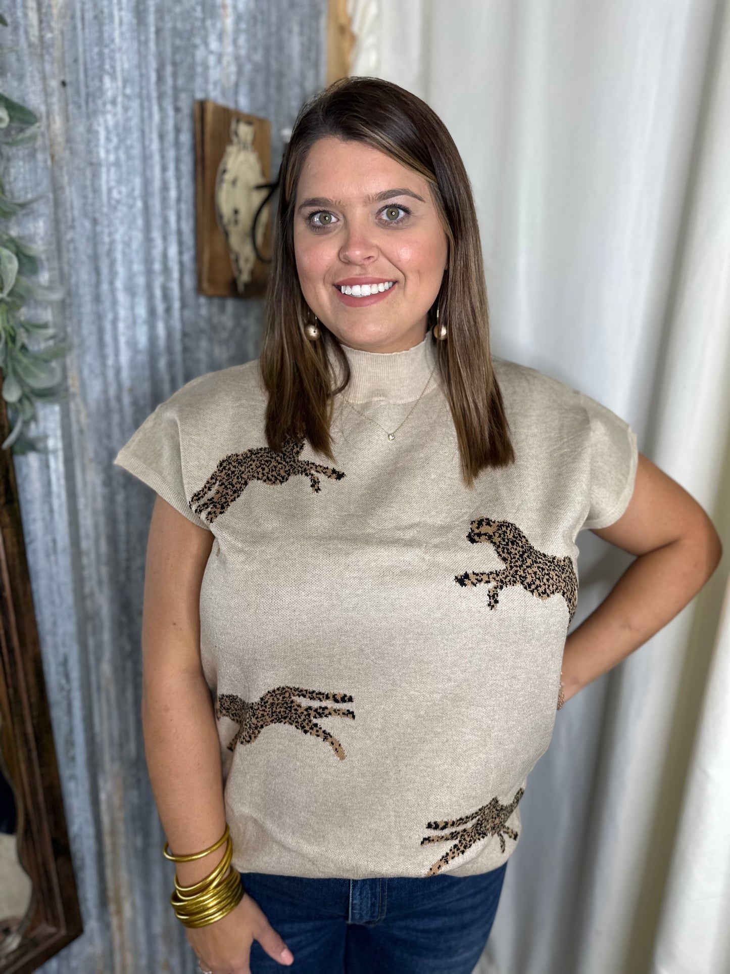 EYE OF THE TIGER TANK-Curvy