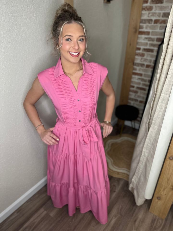 Classy Moment Midi Dress