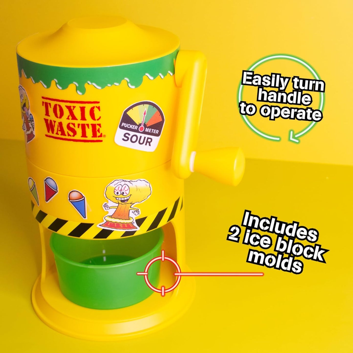TOXIC WASTE Mini Snow Cone Machine