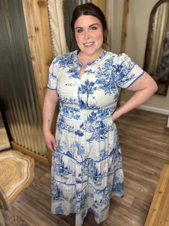 Curvy-Chasing Our Dreams Dress