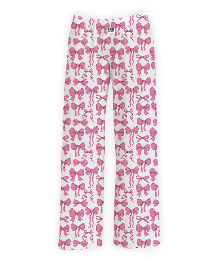RIBBONS & BOWS PAJAMA PANTS