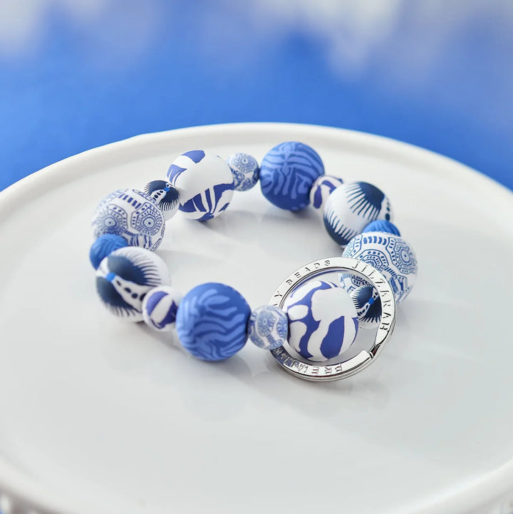 Canary Gold Wrist Keychain | Santorini