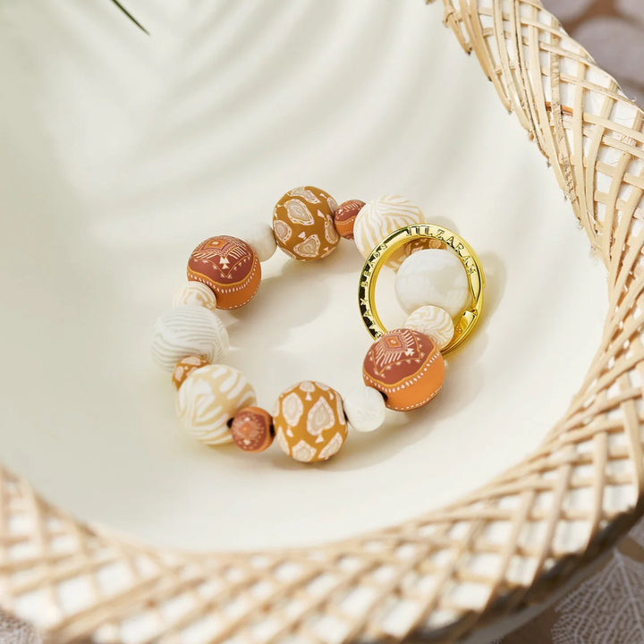 Canary Gold Wrist Keychain | Sahara