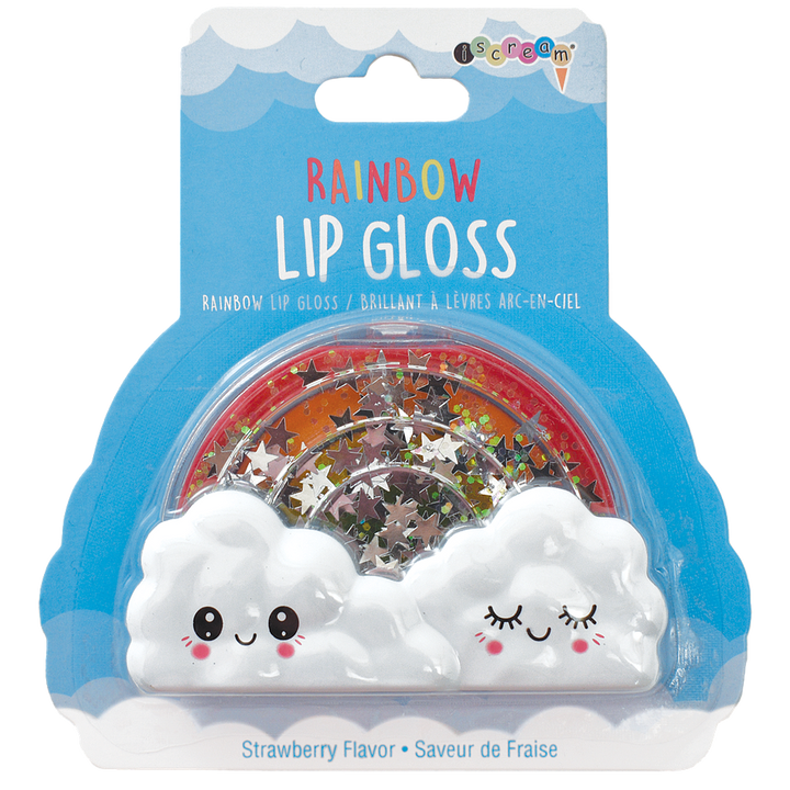 Rainbow Lip Gloss Strawberry Flavor