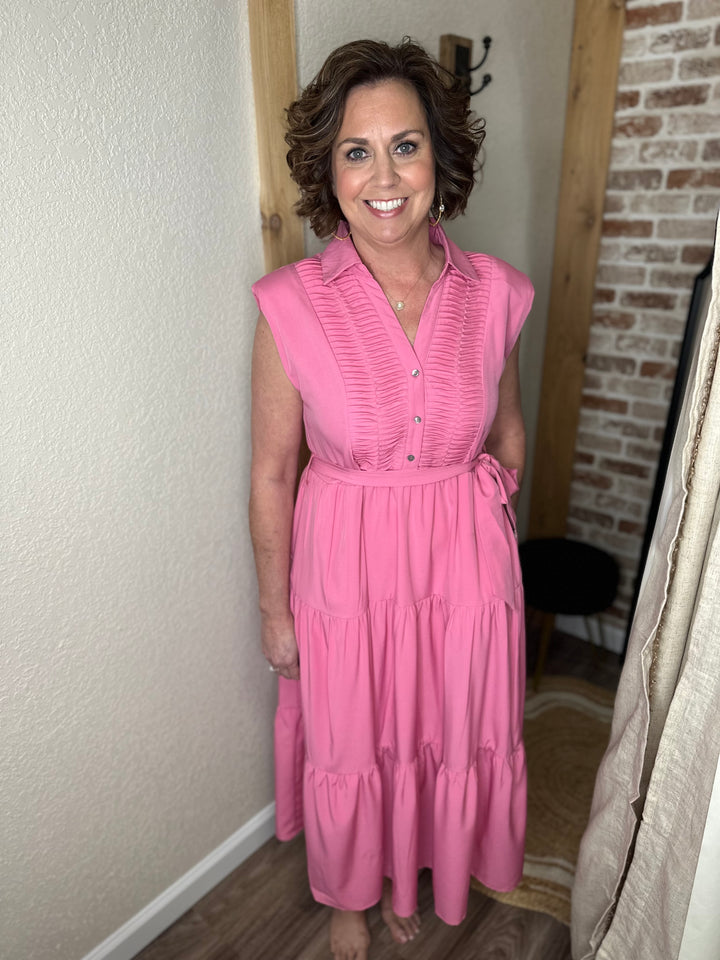 Classy Moment Midi Dress