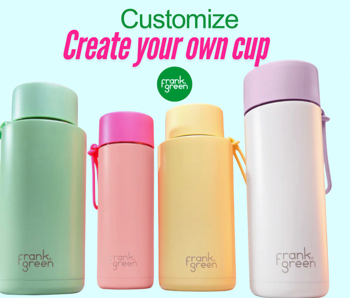 Frank Green 20oz Ceramic Reusable Bottle with Flip Straw Lid