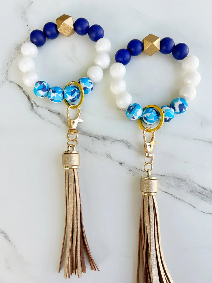 Ocean Breeze Wristband Keychain