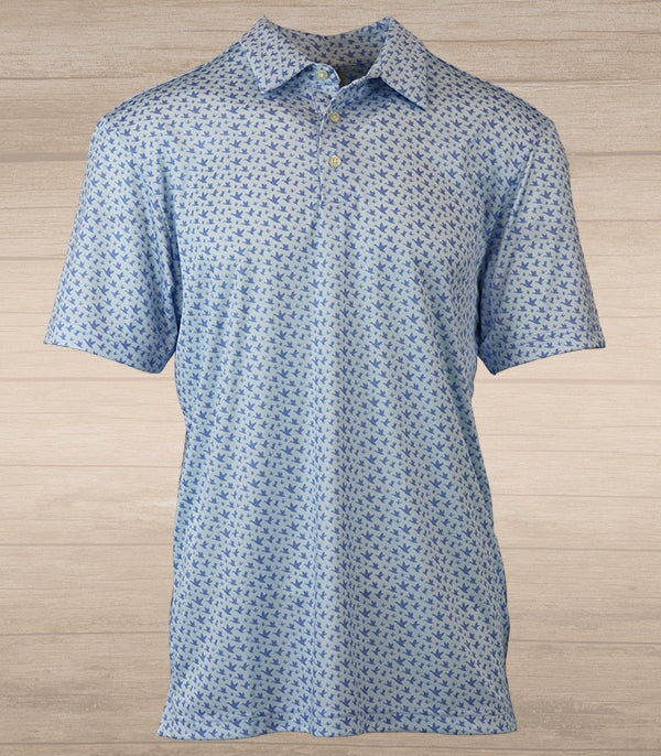 Migration Performance Polo - Blue Sky