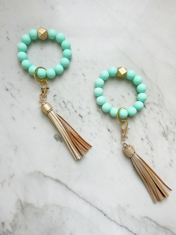 Mint Wristband Keychain
