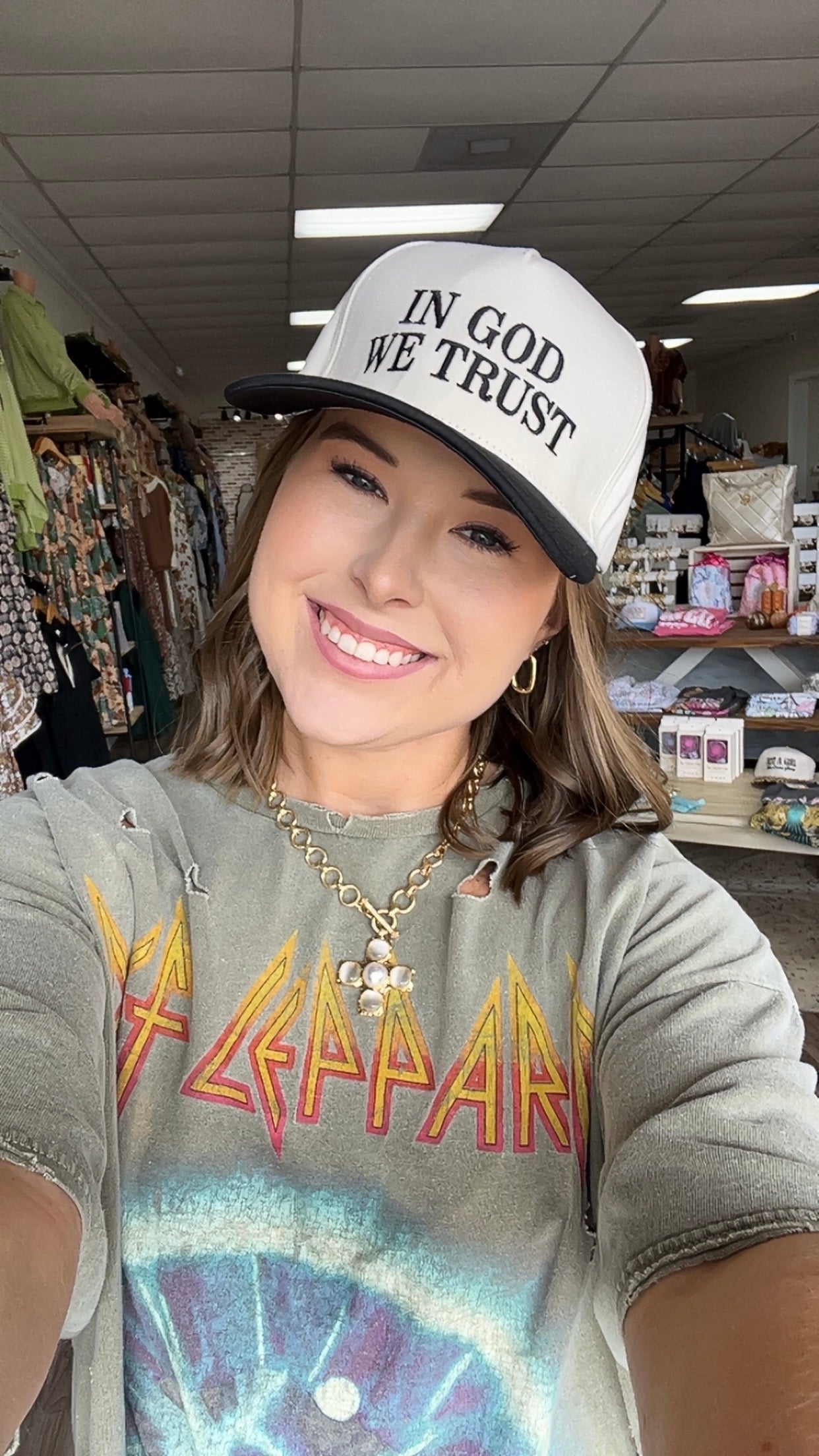 In God We Trust Trucker Hat