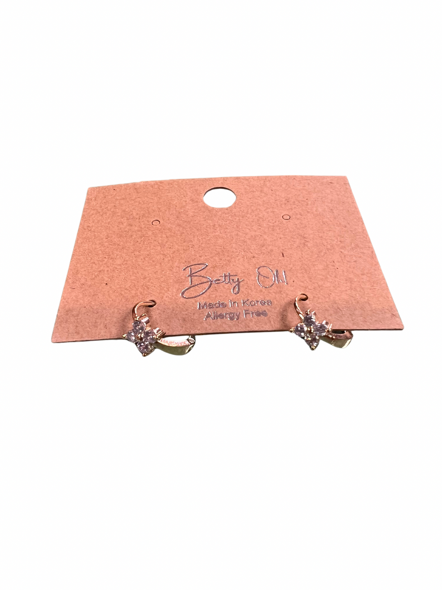 Small Hoops With Diamond Detail