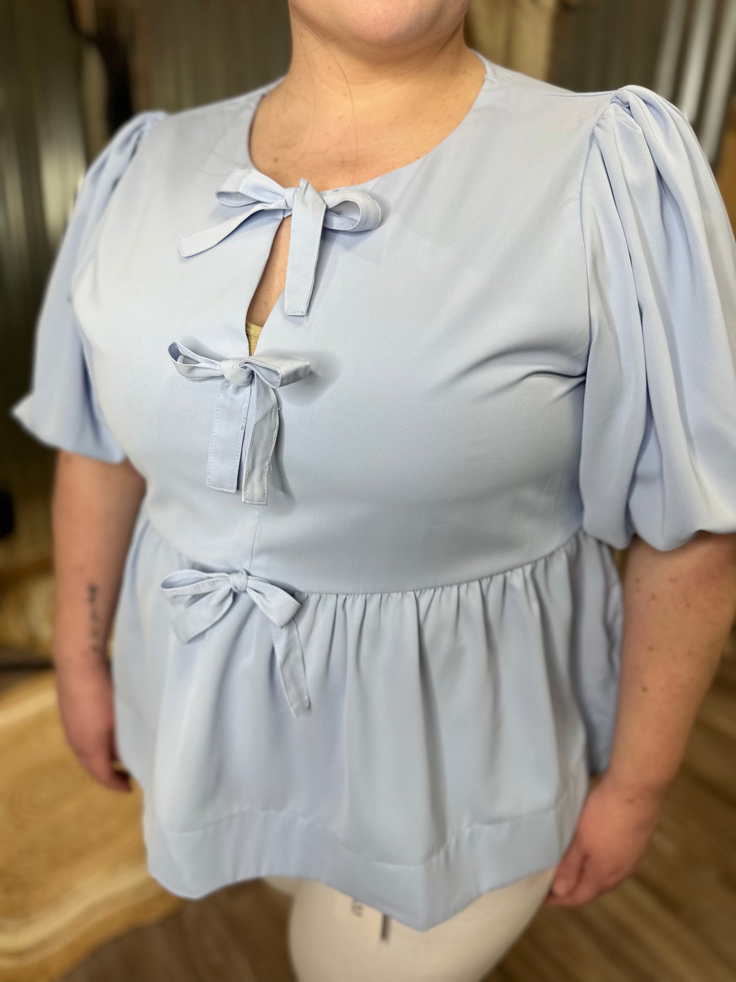 Curvy More Than a Bow Top