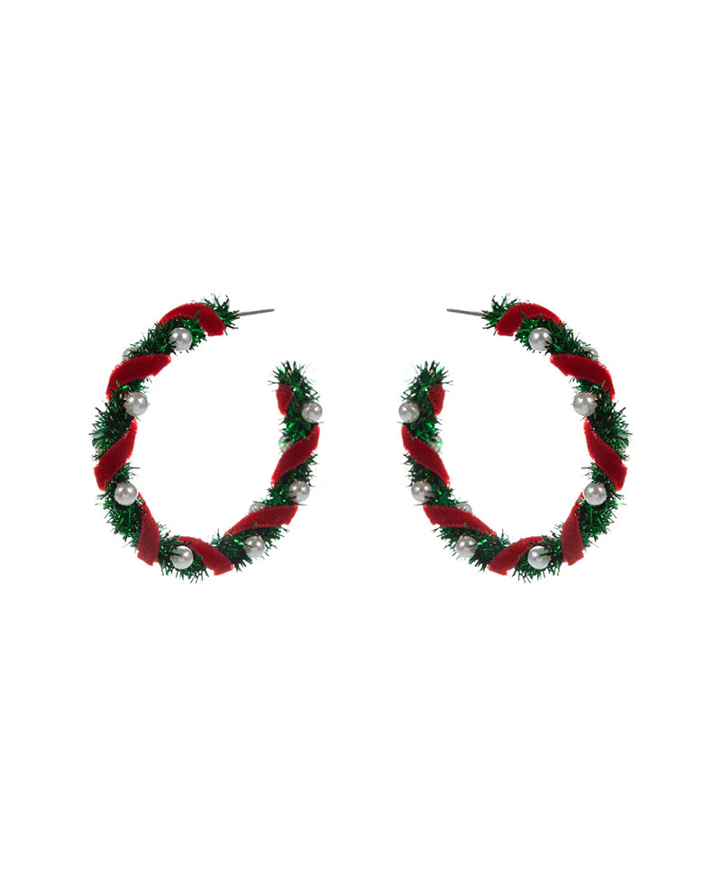 Sleigh Ride Wreath Hoops