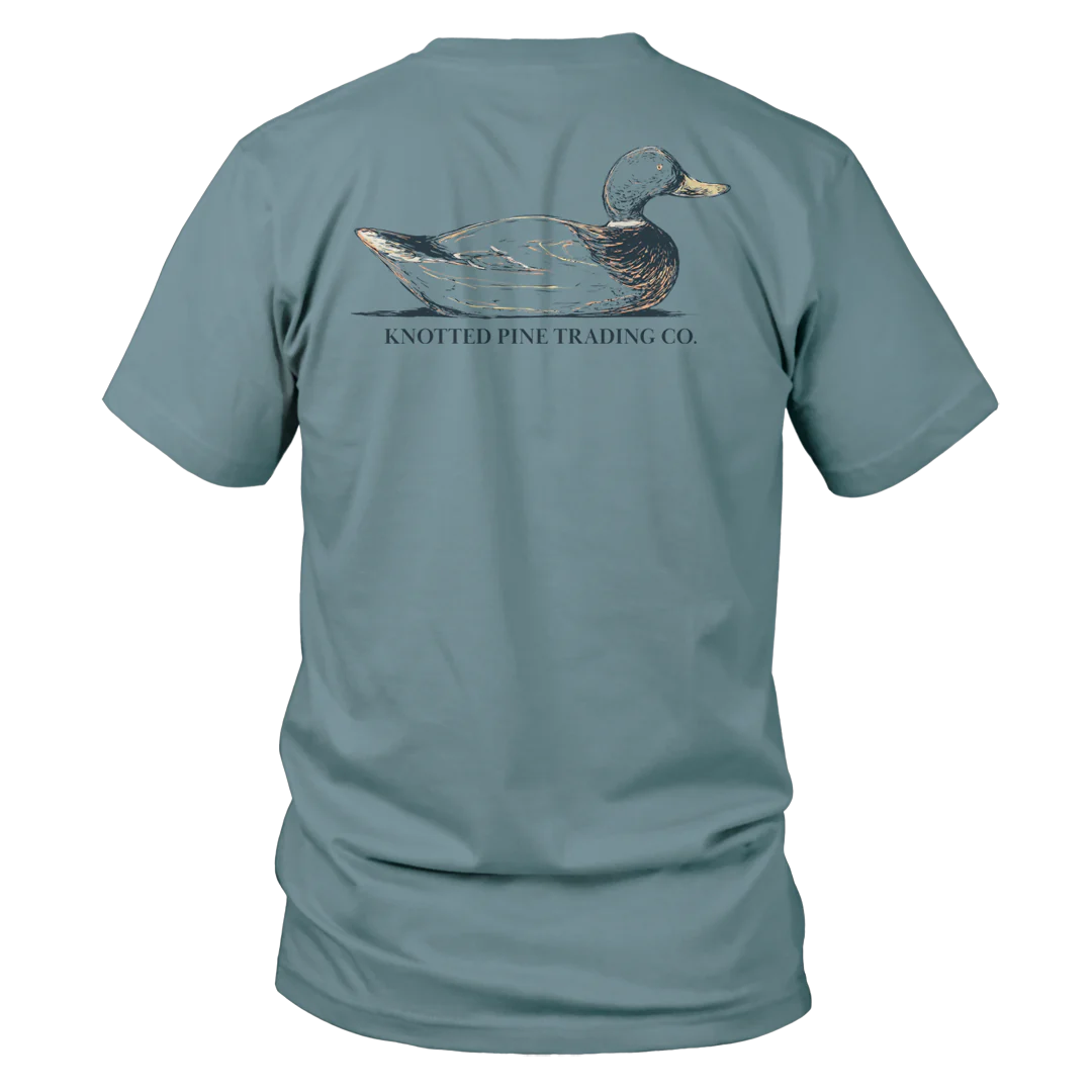 MALLARD DECOY SHORT SLEEVE - ICE BLUE