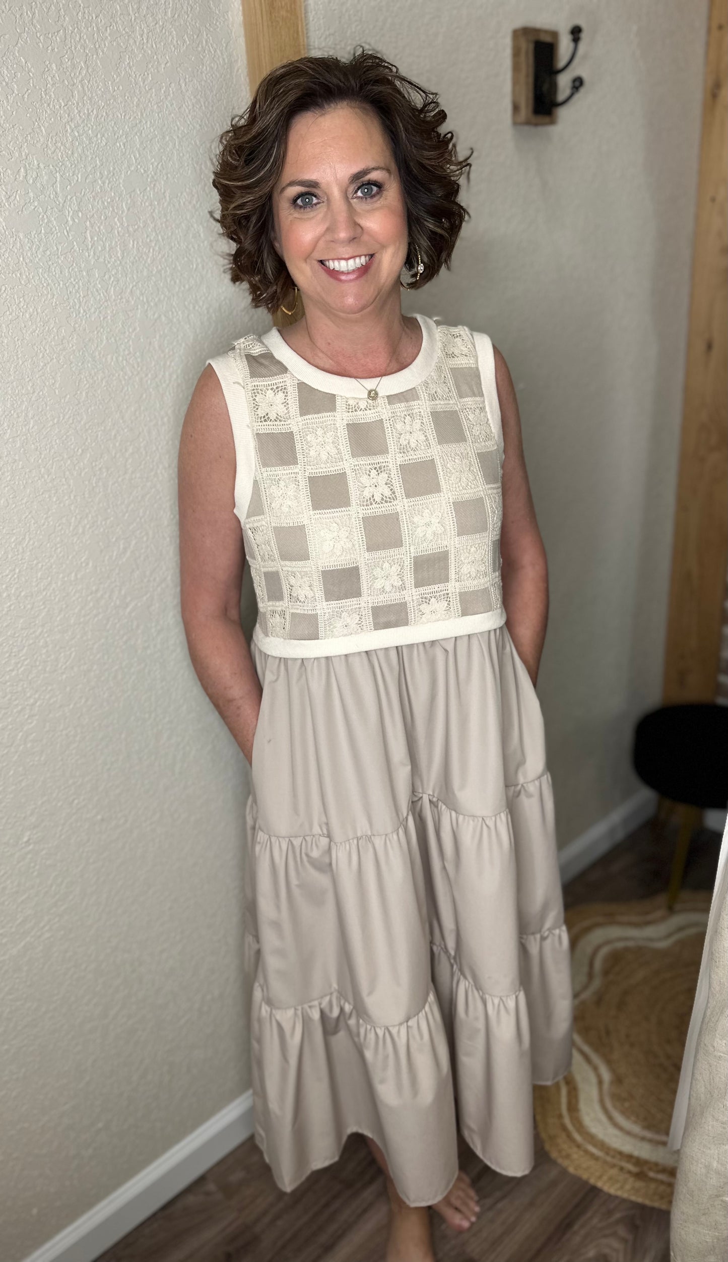 Down by the Sea Midi Dress