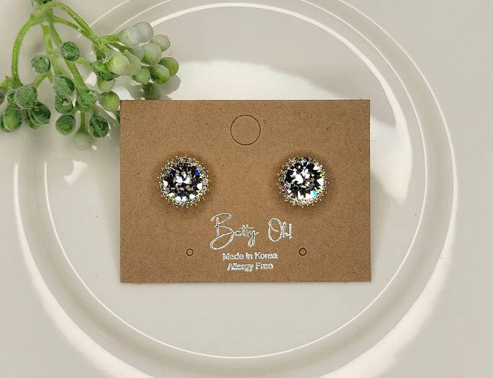 Swarovski Crystal Stud Earrings
