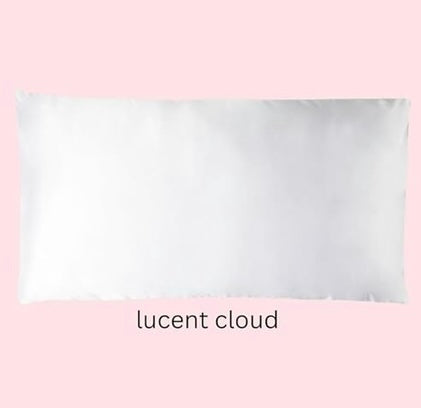 LEMON LAVENDER BYE BYE BEADHEAD SILKY SATIN PILLOWCASE - KING SIZE